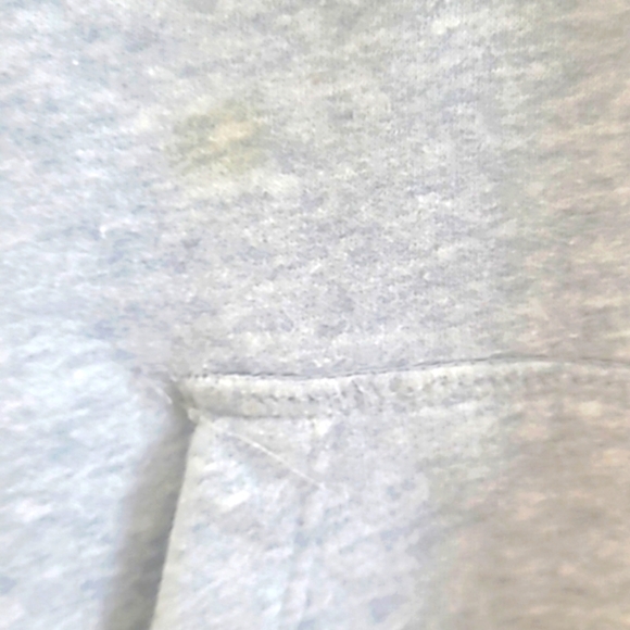 Aeropostale Hoodie Sweatshirt Gray drawstring hood kangaroo pockets 1987 Logo L - Picture 7 of 7